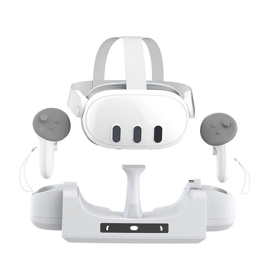 For Meta Quest 3 VR Headset Controller Accessories Quick Charging Station Dock